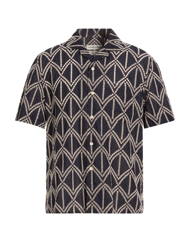 A KIND OF GUISE Hemd Herren Marineblau von A KIND OF GUISE