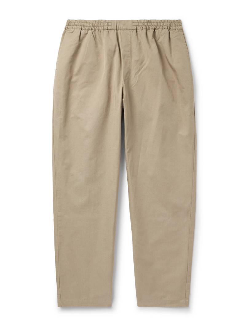 A Kind Of Guise - Banasa Straight-Leg Cotton and Linen-Blend Flannel Trousers - Men - Neutrals - IT 50 von A Kind Of Guise