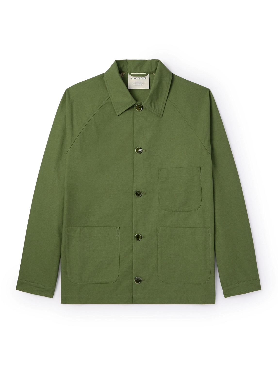 A Kind Of Guise - Jetmir Cotton Jacket - Men - Green - S von A Kind Of Guise