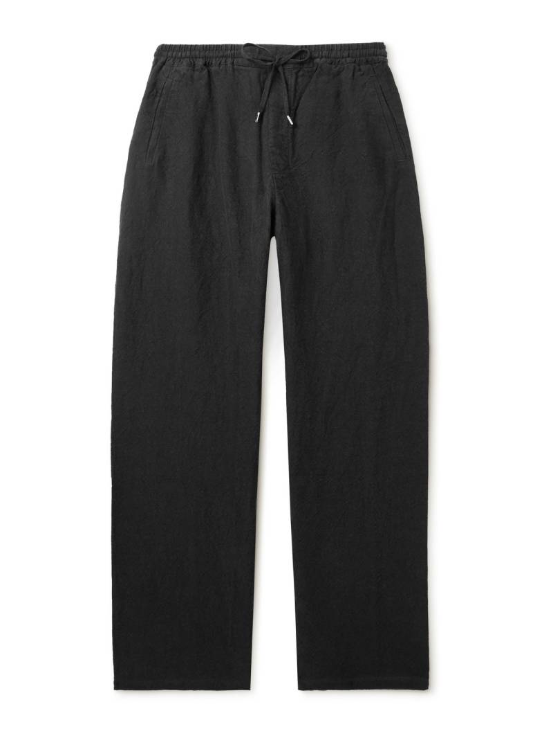 A Kind Of Guise - Samurai Wide-Leg Linen Trousers - Men - Black - IT 48 von A Kind Of Guise