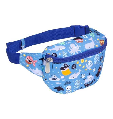 A Little Lovely Company Kinder Bauchtasche Piraten Blau von A LITTLE LOVELY COMPANY