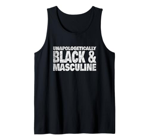 Schwarze konservative Männer traditionelles männliches Stolzherbe Tank Top von A Legacy of Black Masculinity and Courage