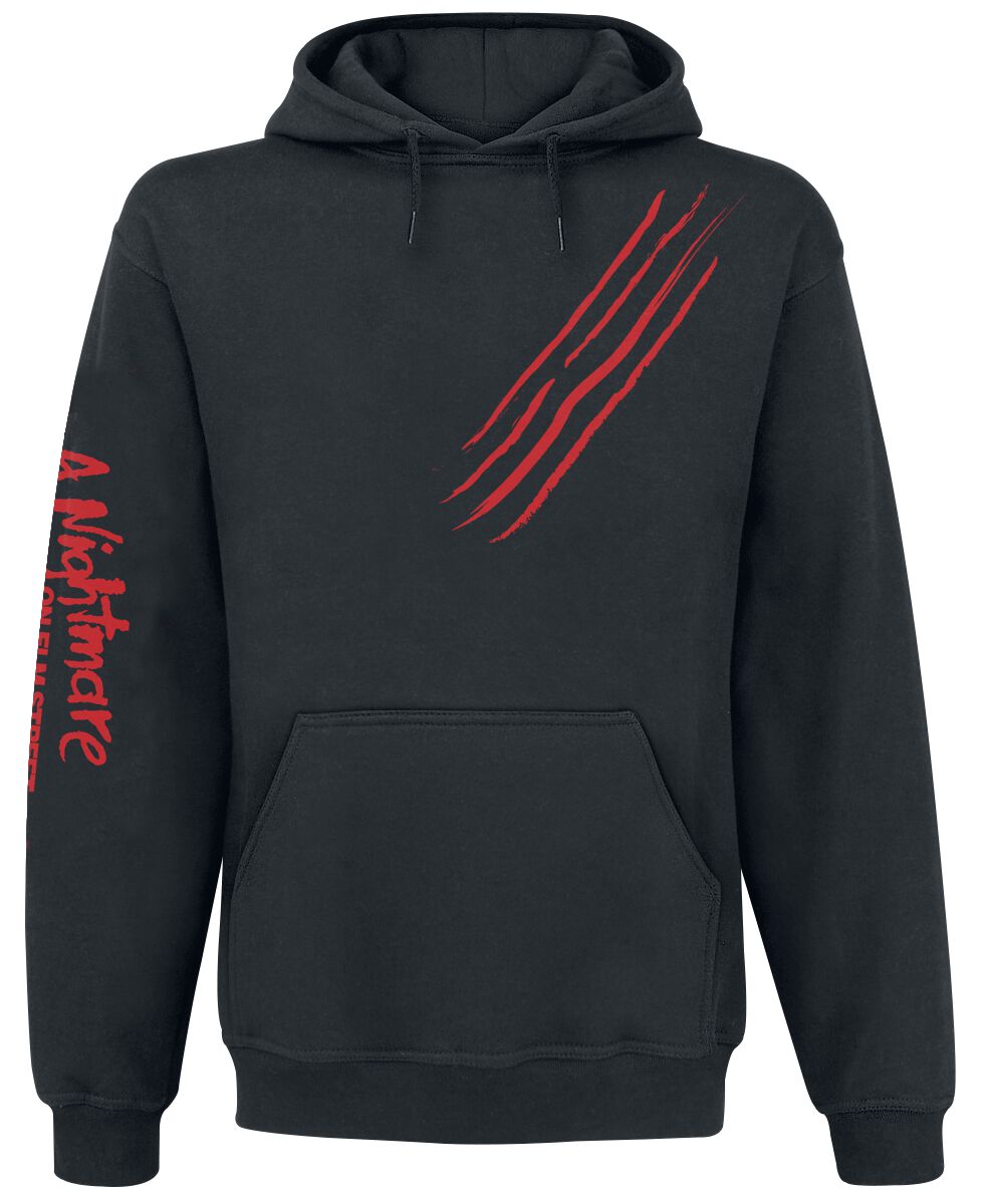 A Nightmare on Elm Street Never Sleep Again Kapuzenpullover schwarz in S von A Nightmare on Elm Street