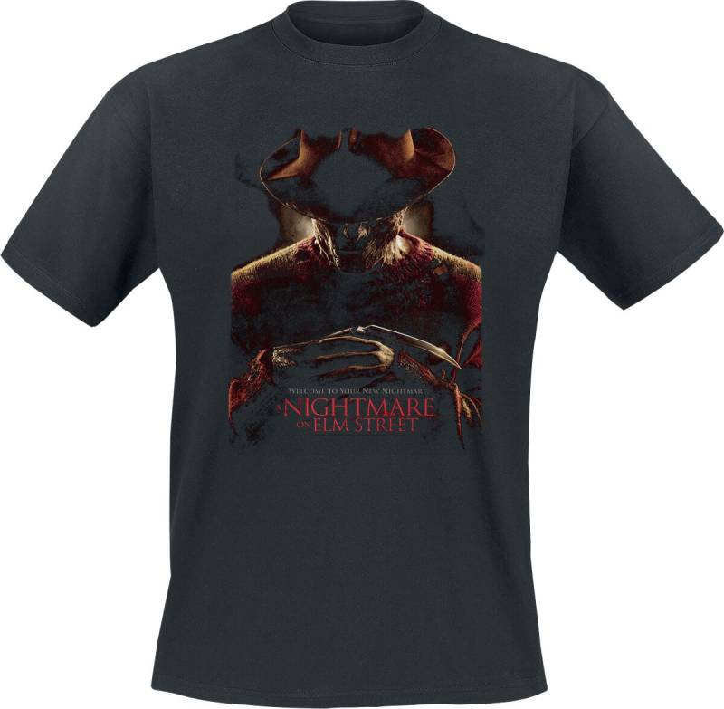 A Nightmare on Elm Street Welcome To Your New Nightmare T-Shirt schwarz in M von A Nightmare on Elm Street