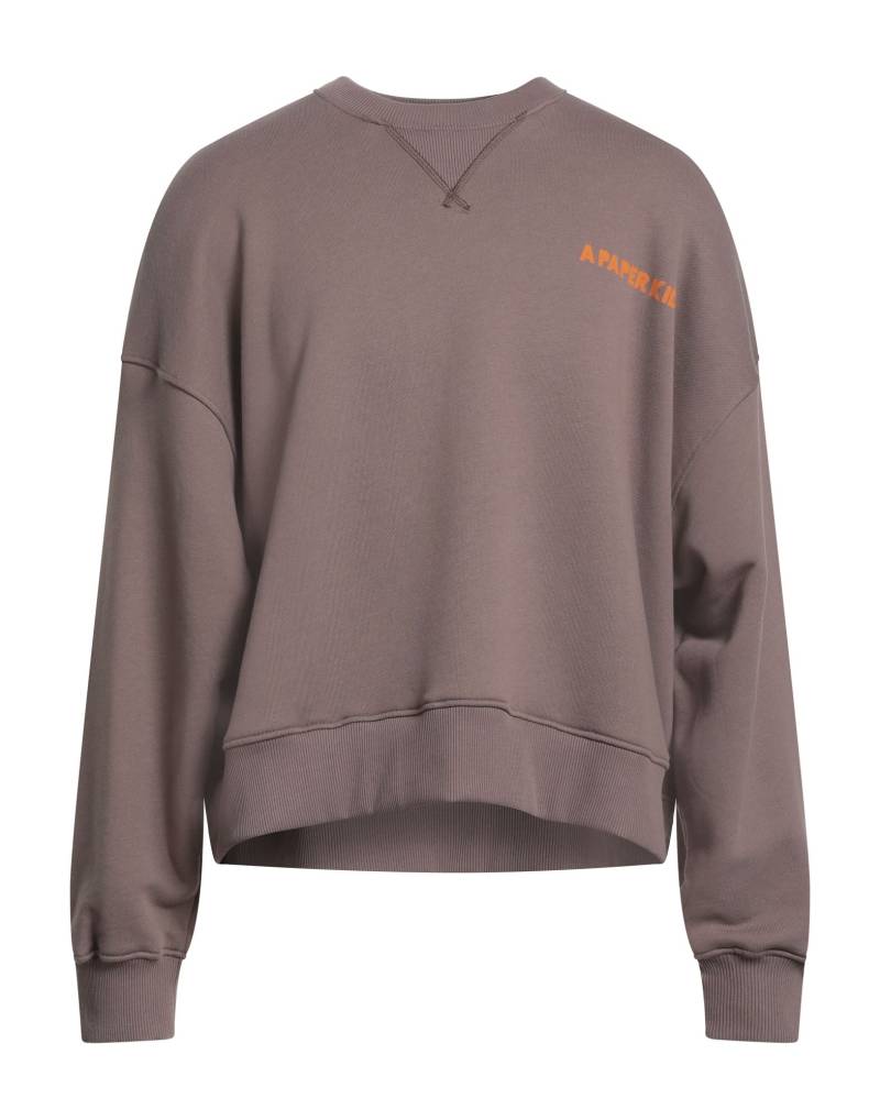 A PAPER KID Sweatshirt Herren Khaki von A PAPER KID