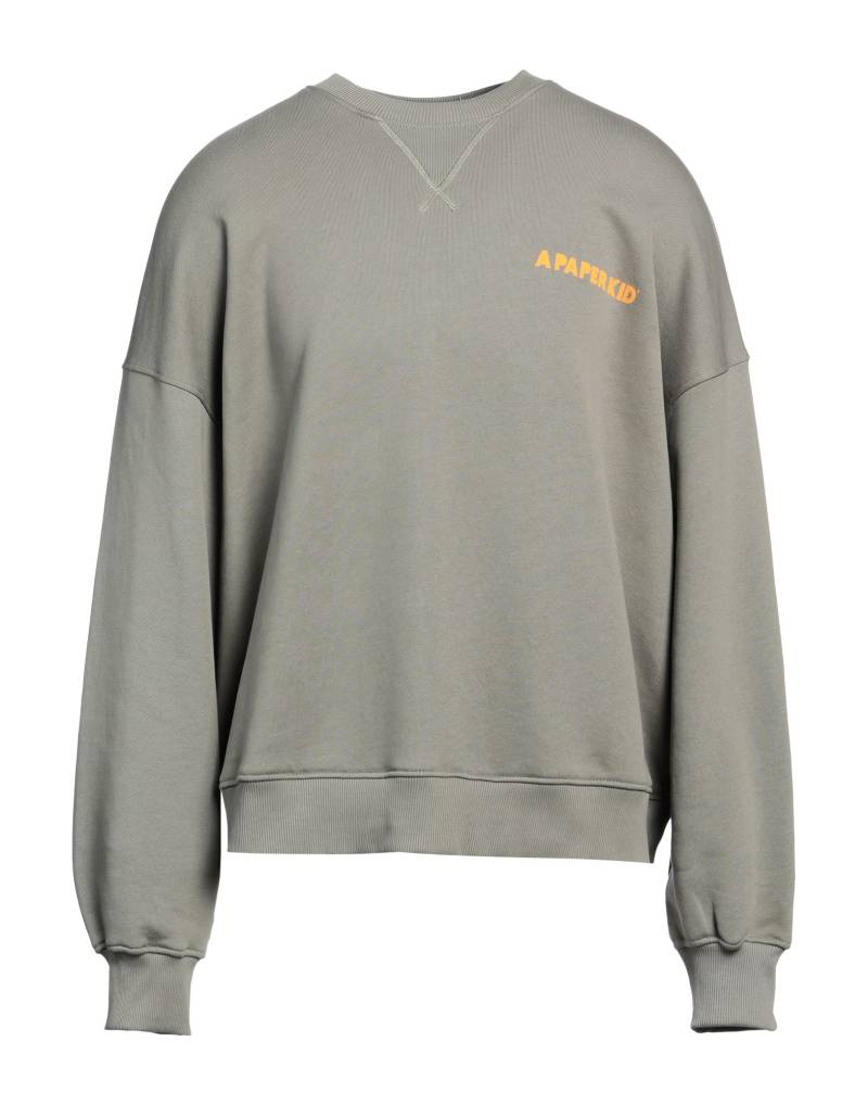 A PAPER KID Sweatshirt Herren Militärgrün von A PAPER KID