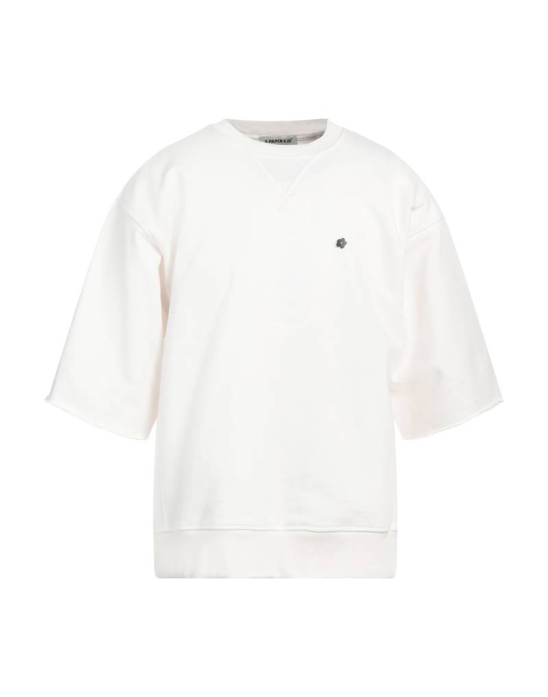 A PAPER KID Sweatshirt Herren Off white von A PAPER KID