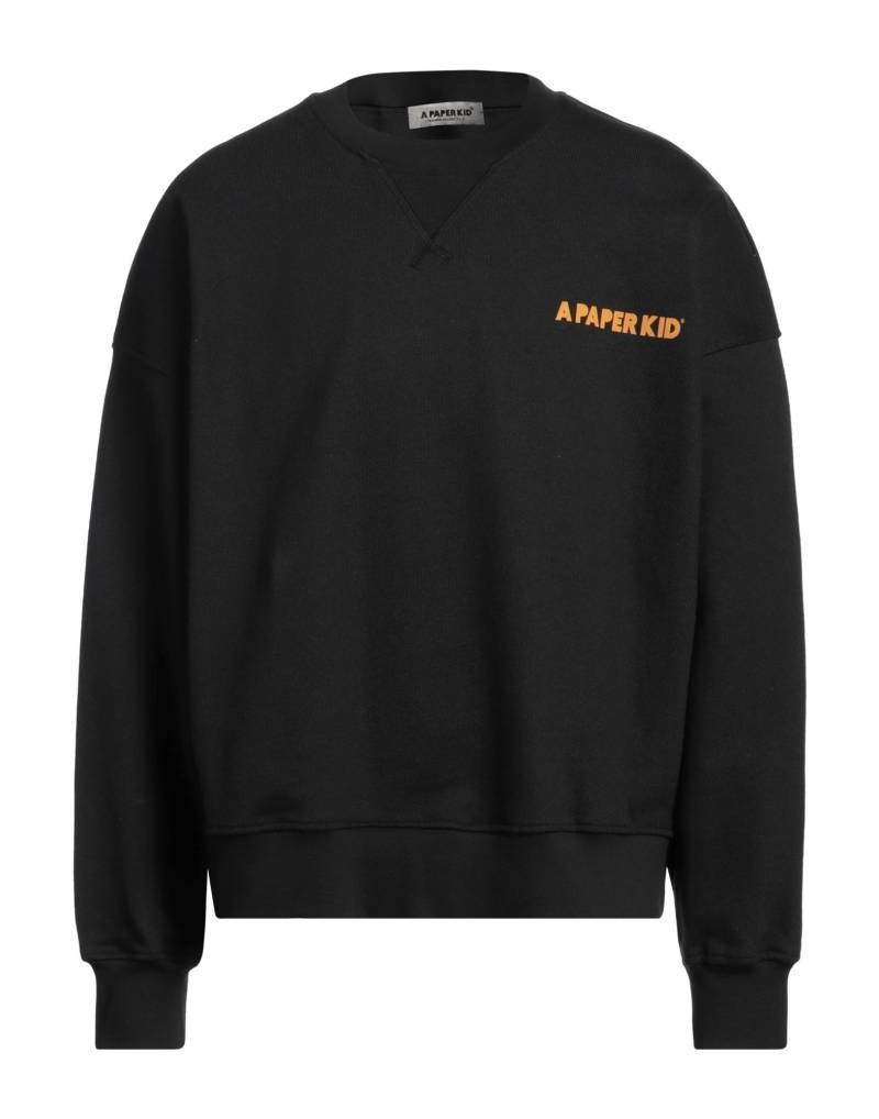 A PAPER KID Sweatshirt Herren Schwarz von A PAPER KID