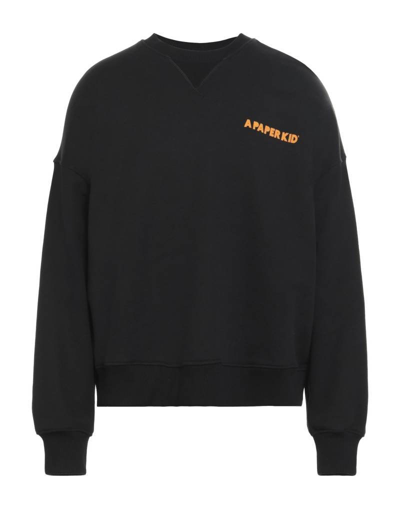 A PAPER KID Sweatshirt Herren Schwarz von A PAPER KID
