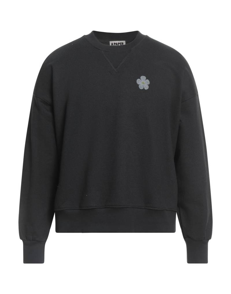 A PAPER KID Sweatshirt Herren Schwarz von A PAPER KID