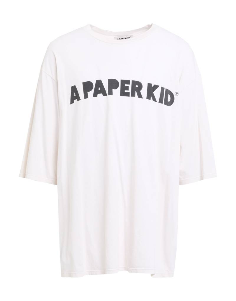 A PAPER KID T-shirts Herren Beige A PAPER KID T-shirts Herren Beige von A PAPER KID