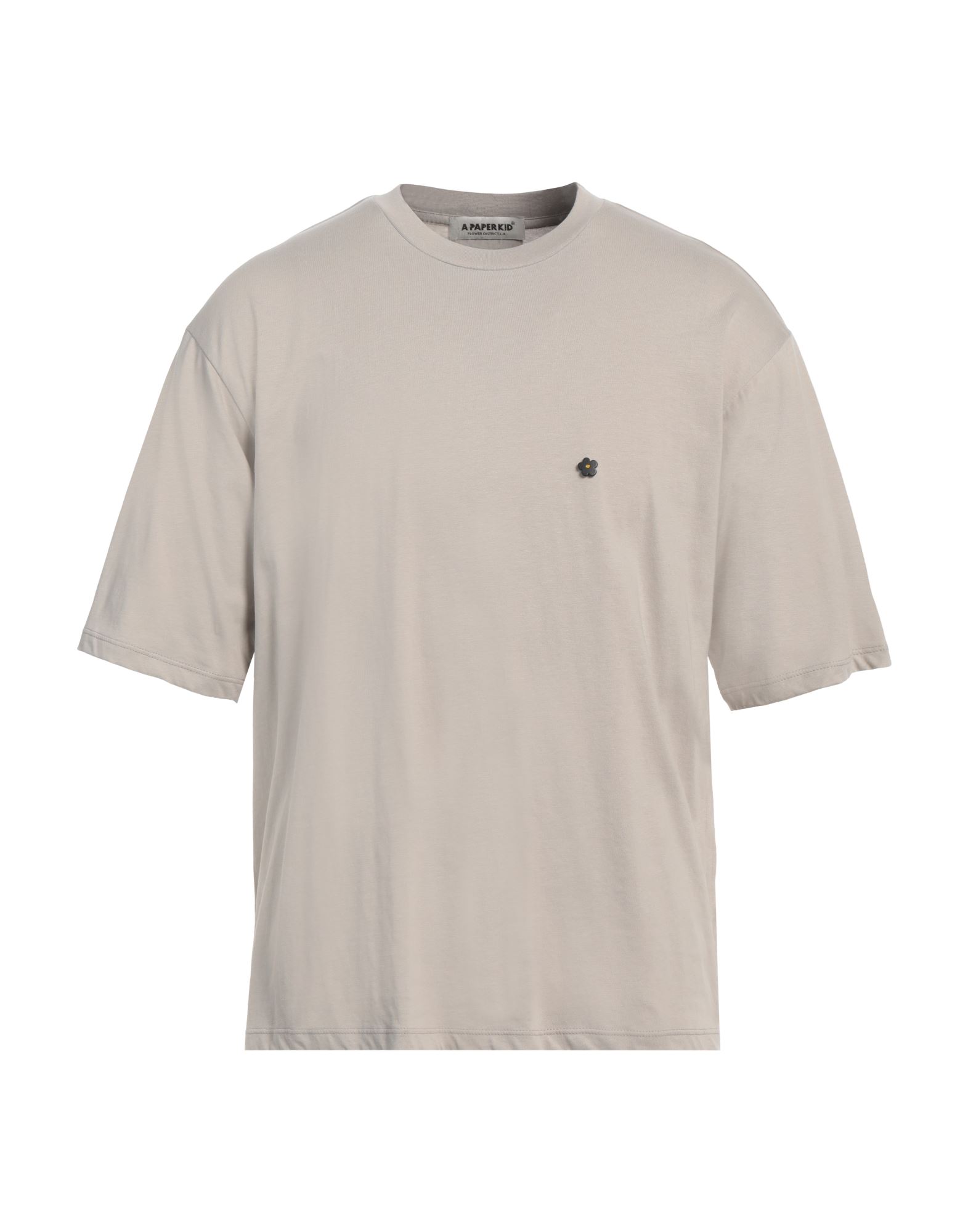A PAPER KID T-shirts Herren Hellgrau von A PAPER KID