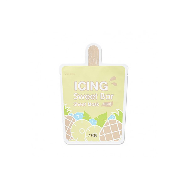 A'PIEU - Icing Sweet Bar Sheet Mask - 27g - Pineapple von A'PIEU