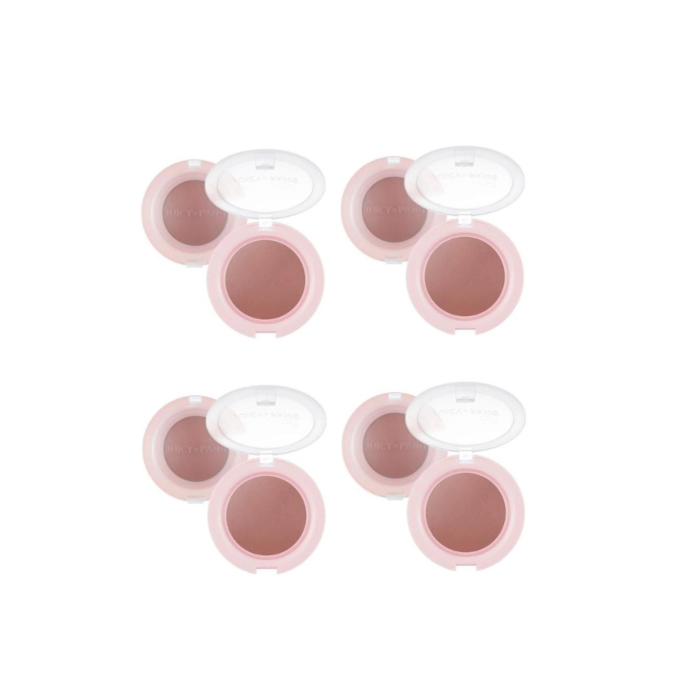 A'PIEU Juicy-Pang Jelly Blusher - 4.8g - BE02 Fig (4ea) Set von A'PIEU