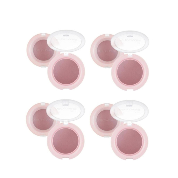 A'PIEU Juicy-Pang Jelly Blusher - 4.8g - PK01 Plum (4ea) Set von A'PIEU