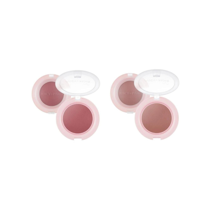 A'PIEU - Juicy-Pang Jelly Blusher - 4.8g - RD01 Apple (1ea) + BE02 Fig (1ea) Set von A'PIEU