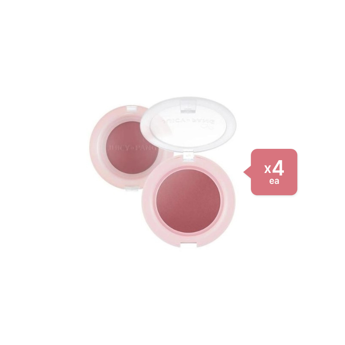 A'PIEU Juicy-Pang Jelly Blusher - 4.8g - RD01 Apple (4ea) Set von A'PIEU