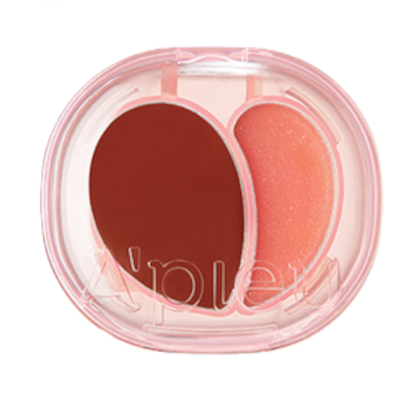A'PIEU - Juicy Pang Mood Blending Lip&Cheek Balm - 2.3g - 02 Apple Marron von A'PIEU