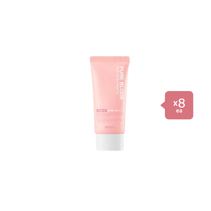A'PIEU - Pure Block Tone-up Sun Base SPF50+ PA+++ - 50ml (8ea) Set von A'PIEU