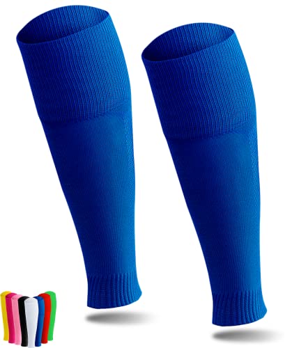 A R O C SPORTS TUBE Socken | Unisex One-Size | UNBRANDED | in vielen verschiedenen Farben | Sleeve/Stutzen für Fußball (Blau) von A R O C SPORTS