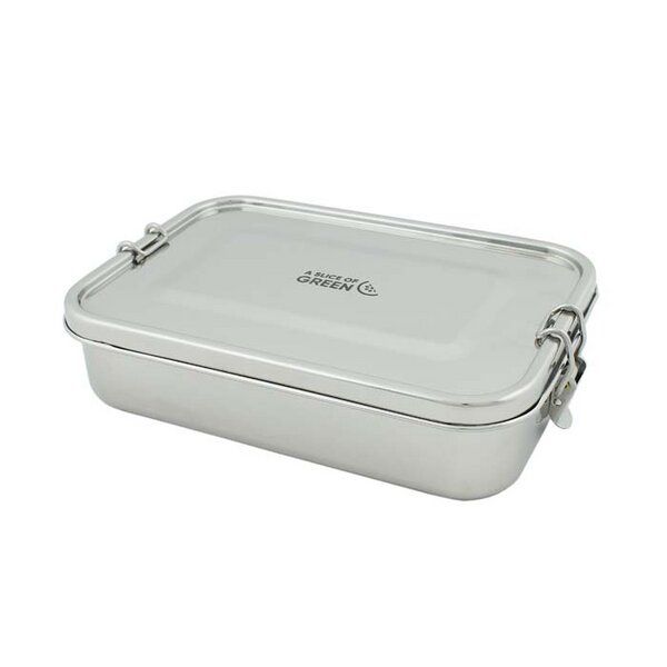 A Slice of Green Große Auslaufsichere Edelstahl Lunchbox mit oder ohne Trenner A Slice of Green Große Auslaufsichere Edelstahl Lunchbox mit oder ohne Trenner von A Slice of Green
