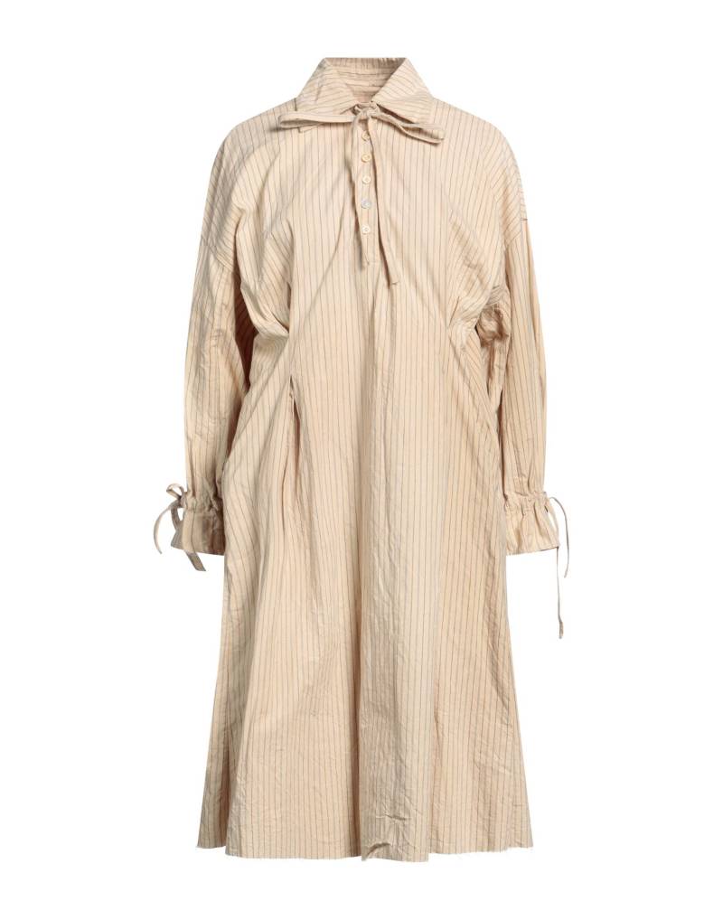 A TENTATIVE ATELIER Midi-kleid Damen Sand von A TENTATIVE ATELIER