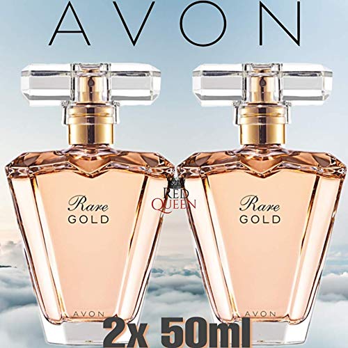 AVON RARE GOLD Eau de Parfum, 50 ml, 2 Stück von A V O N