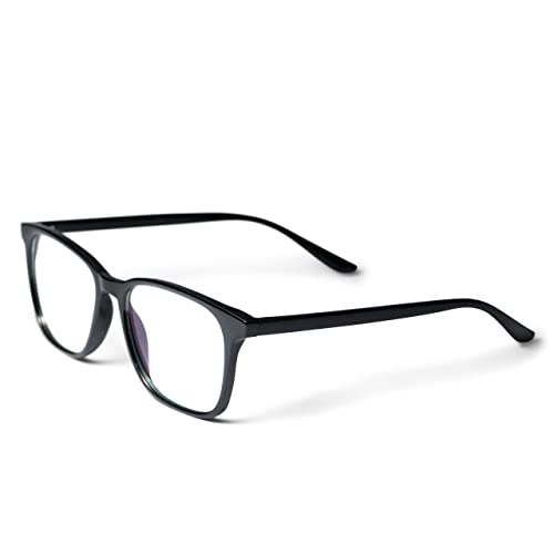 A-VISION Blaulichtfilter Brille für den täglichen Gebrauch I Moderne Blaufilter-Brille für Damen & Herren I Effektiver Schutz vor Blaulicht an Computer-, Handy-, Gaming-Screen I Stabiler TR90-Rahmen von A-VISION