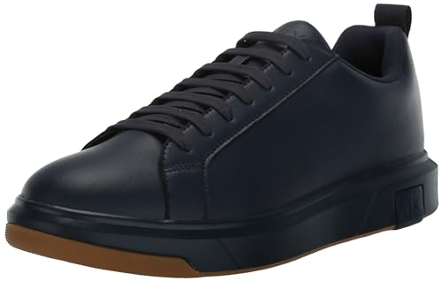 A | X ARMANI EXCHANGE Herren Paris Schnür Sneaker, Marineblau, 38 EU von Armani Exchange