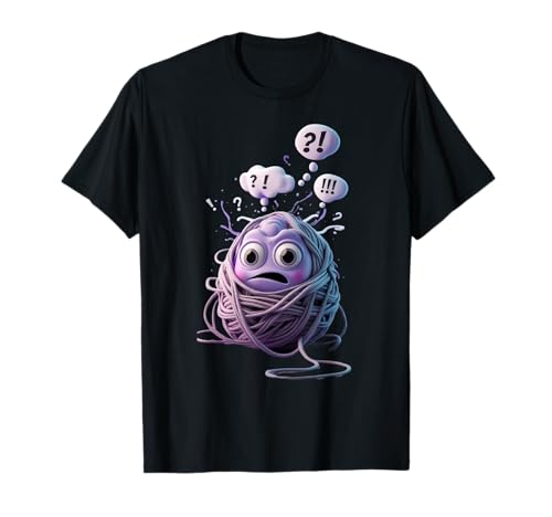 EIN Cartoon-Gehirncharakter, lustiges Unisex-Design, für Herren und Damen T-Shirt EIN Cartoon-Gehirncharakter, lustiges Unisex-Design, für Herren und Damen T-Shirt von A cartoon brain character Funny unisex Design tee