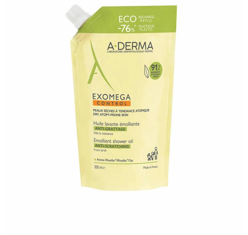 A-derma Duschgel EXOMEGA CONTROL aceite eco-recambio 500ml von A-derma