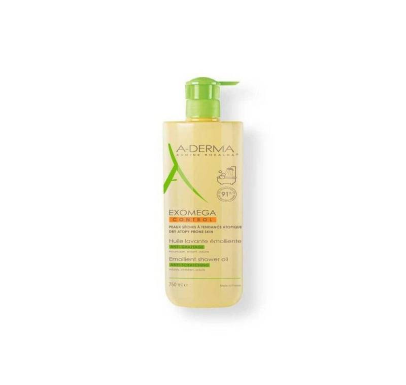 A-derma Duschpflege Exomega Control Emollientes Duschöl - Inhalt: 750 ml von A-derma