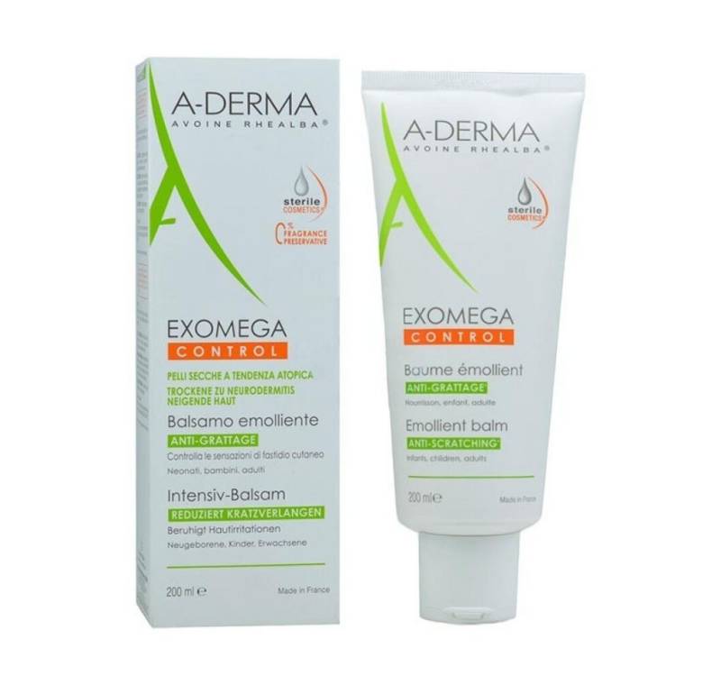 A-derma Körperpflegemittel Exomega Control Emollient Balm von A-derma
