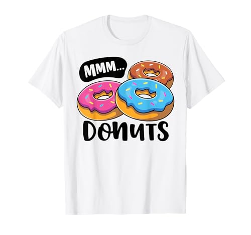 MMM Donuts Donut Lover Funny Girls Women Donut Squad Food T-Shirt MMM Donuts Donut Lover Funny Girls Women Donut Squad Food T-Shirt von A-dough-rable Donut Squad Co.