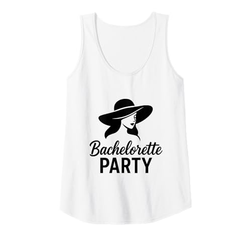 Damen Schicke, minimalistische Feier mit Bachelorette-Party-Grafik Tank Top Damen Schicke, minimalistische Feier mit Bachelorette-Party-Grafik Tank Top von A&B Brides