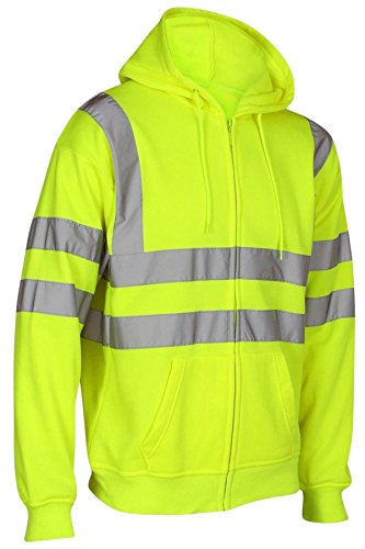 Kapton Game HV311 Hi Vis Kapuzenpullover, mit Reißverschluss, Orange/Marineblau, Gelb reflektierend, XXL Kapton Game HV311 Hi Vis Kapuzenpullover, mit Reißverschluss, Orange/Marineblau, Gelb reflektierend, XXL von A & B TRADERS