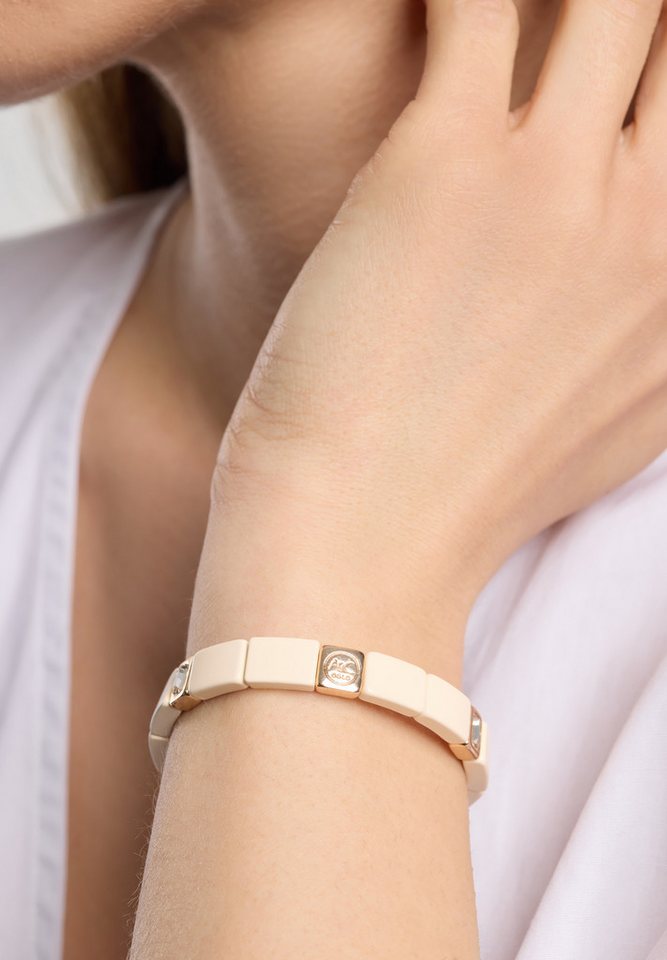 A&C Oslo – Nordic Design Jewellery Armband Enamel Tiles Crystal Line von A&C Oslo – Nordic Design Jewellery