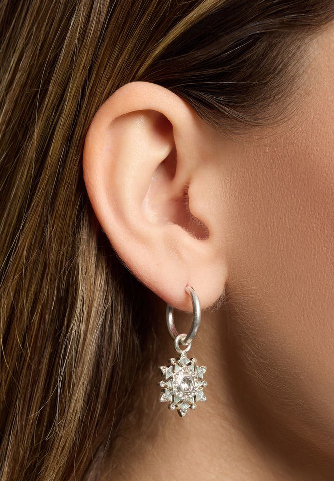 A&C Oslo – Nordic Design Jewellery Paar Ohrhänger Snowflake von A&C Oslo – Nordic Design Jewellery