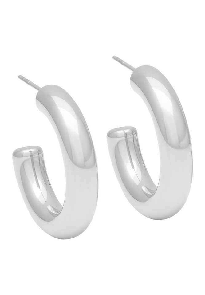 A&C Oslo – Nordic Design Jewellery Paar Ohrhänger Steel - Essentials - Hoops, Edler Glanz, klassisches Accessoire, zeitloser Style A&C Oslo – Nordic Design Jewellery Paar Ohrhänger Steel - Essentials - Hoops, Edler Glanz, klassisches Accessoire, zeitloser Style von A&C Oslo – Nordic Design Jewellery