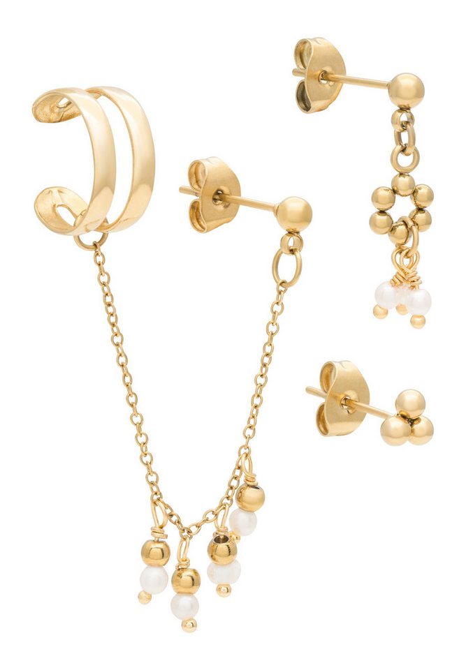 A&C Oslo – Nordic Design Jewellery Paar Ohrhänger Steel - Miniature, Zeitloser Style, dezentes Accessoire von A&C Oslo – Nordic Design Jewellery