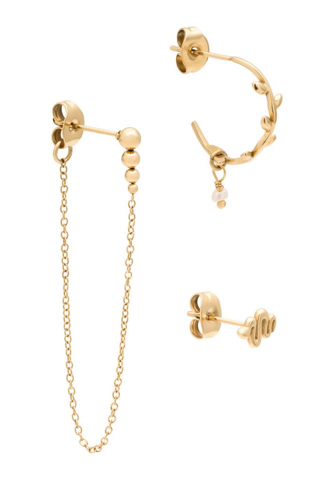 A&C Oslo – Nordic Design Jewellery Paar Ohrhänger Steel - Miniature, Klassische Eleganz, moderner Look, femininer Style von A&C Oslo – Nordic Design Jewellery