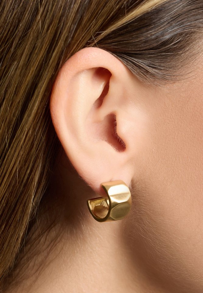 A&C Oslo – Nordic Design Jewellery Paar Ohrhänger Steel - Satin von A&C Oslo – Nordic Design Jewellery