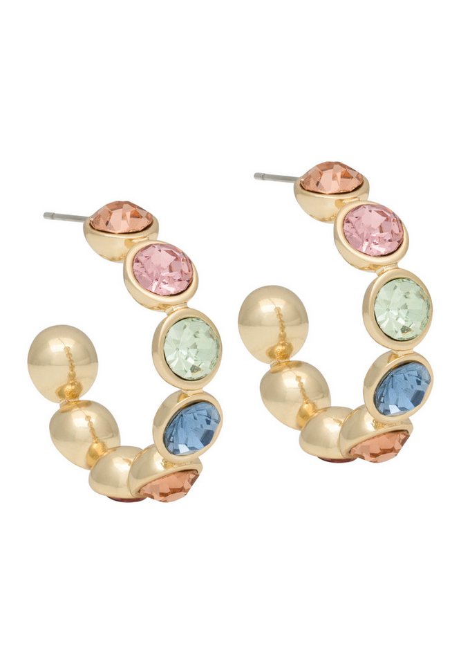 A&C Oslo – Nordic Design Jewellery Paar Ohrhänger Vibrance Gold, Zeitloser Style, elegantes Accessoire, femininer Look von A&C Oslo – Nordic Design Jewellery