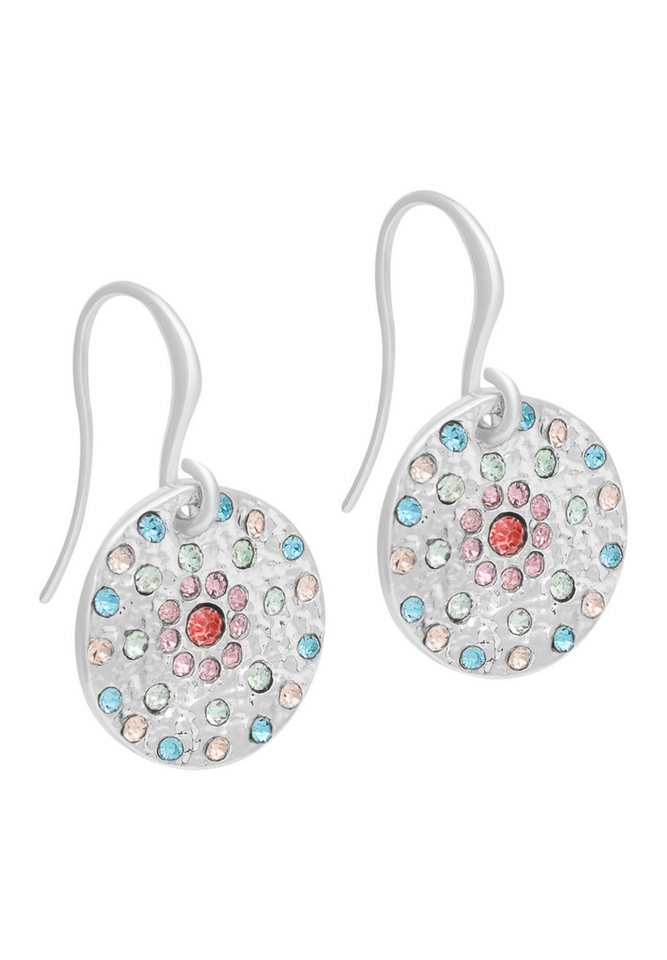 A&C Oslo – Nordic Design Jewellery Paar Ohrhänger Vibrance Silver, Auffälliger Trend, Statement Accessoire, modischer Style von A&C Oslo – Nordic Design Jewellery