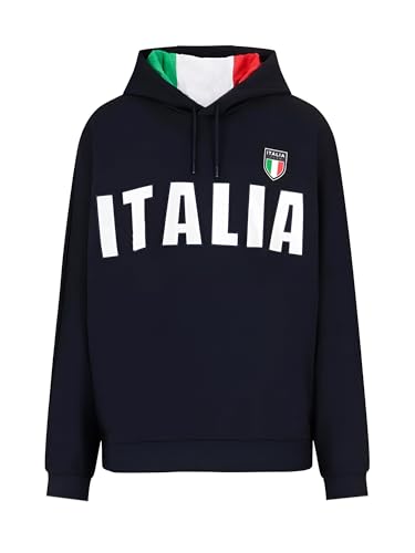 A&M Express Herren Italia Olympiad Hoodie - 2024 Olympiade Fleece Schwarz Pullover Hoodie, Schwarz , XL von A&M Express