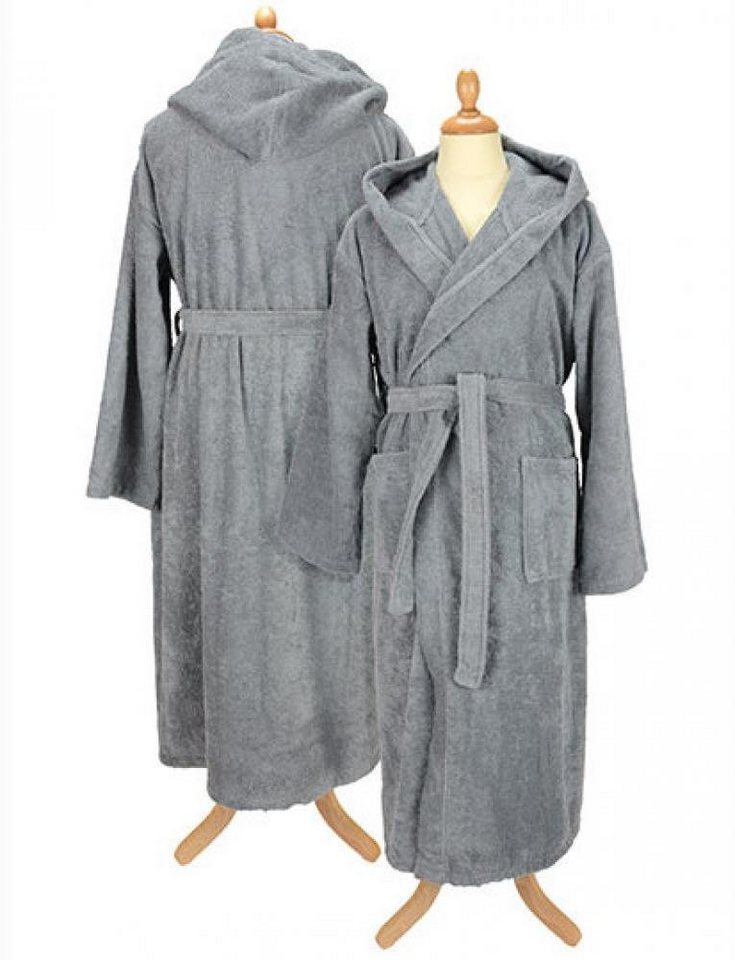 A&R Bademantel Herren Bademantel mit Kapuze Bathrobe with Hood von A&R