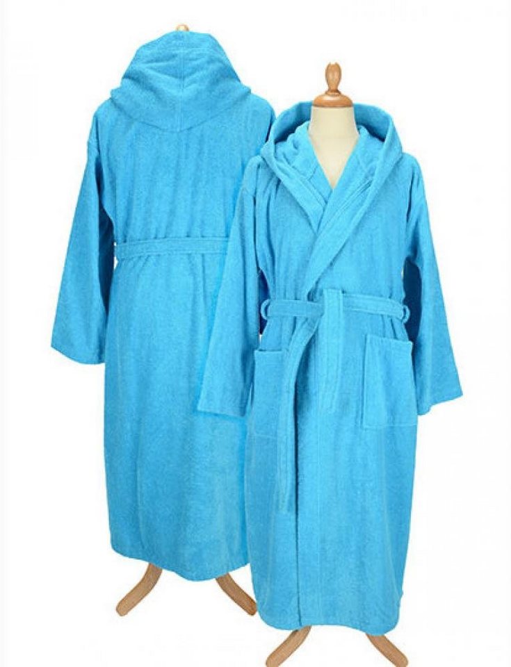 A&R Bademantel Herren Bademantel mit Kapuze Bathrobe with Hood von A&R