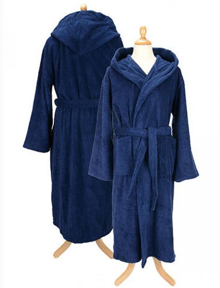 A&R Bademantel Herren Bademantel mit Kapuze Bathrobe with Hood von A&R