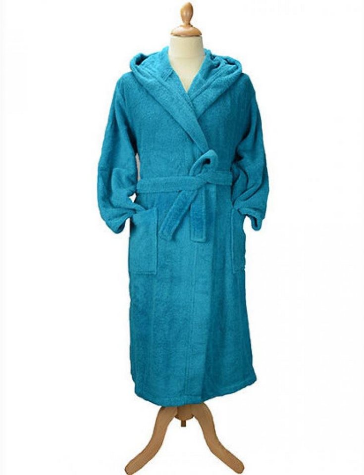 A&R Bademantel Herren Bademantel mit Kapuze Bathrobe with Hood von A&R