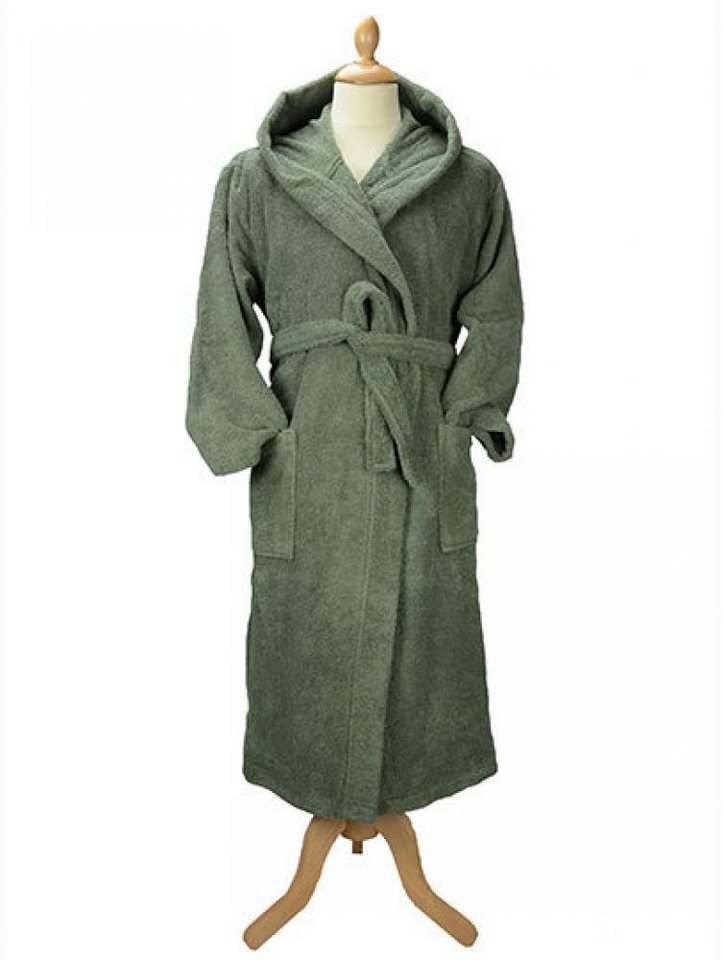 A&R Bademantel Herren Bademantel mit Kapuze Bathrobe with Hood von A&R